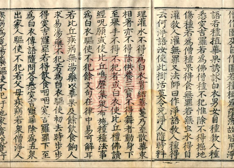 Shanjian Vibhāṣā Vinaya, Eighteen Volumes Page 5