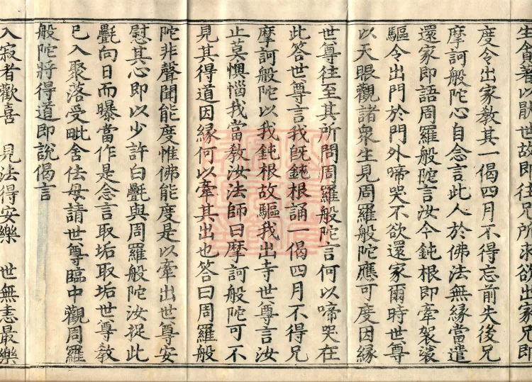 Shanjian Vibhāṣā Vinaya, Eighteen Volumes Page 6
