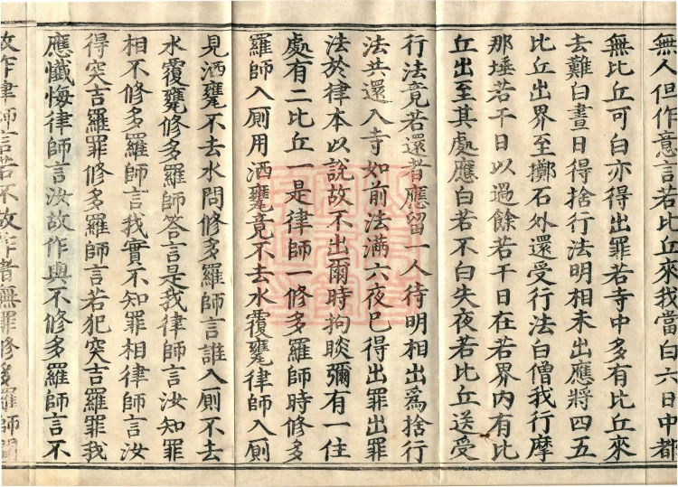Shanjian Vibhāṣā Vinaya, Eighteen Volumes Page 6