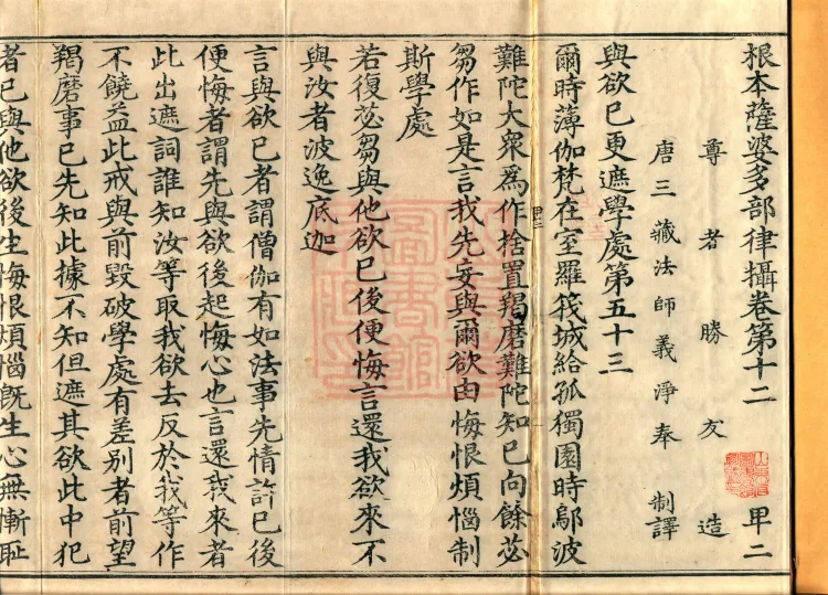 Root Sarvāstivāda Vinaya Collection, Fourteen Volumes Page 2