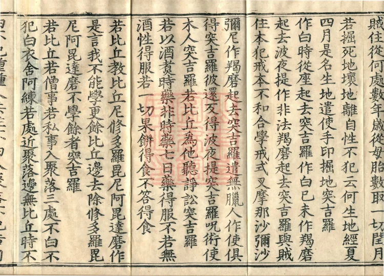 Sarvāstivāda Piṇimodlega, ten volumes Page 5
