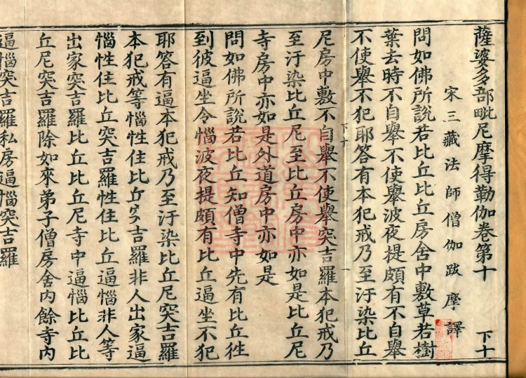 Sarvāstivāda Piṇimodlega, ten volumes Page 2