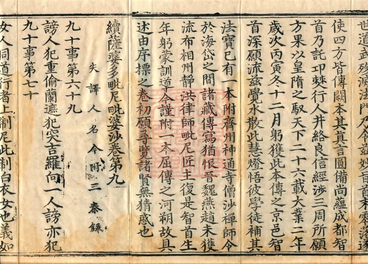 Continuation of Sarvastivada Vinaya-vibhasa, One Volume Page 3