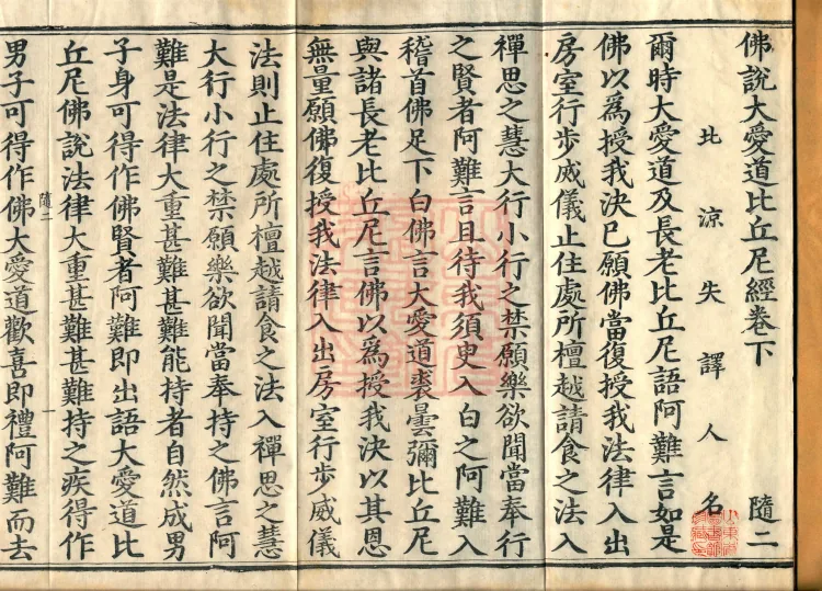 Buddha's Discourse: Sutra of the Great Path for Bhikkhunīs, Two Volumes Page 2