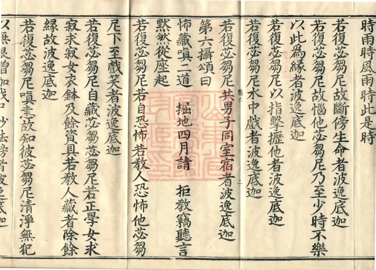 Fundamental Exposition of the Sarvāstivāda Bhikshuni Precepts Sūtra, two fascicles Page 4