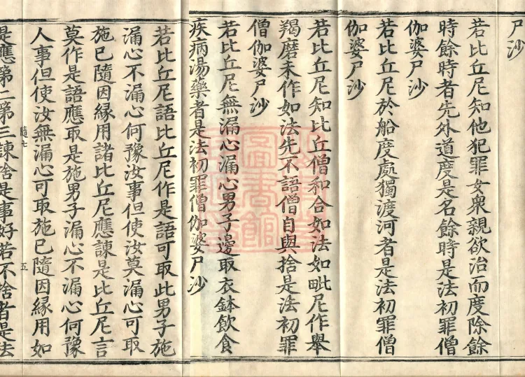 Bhikshuni Sangha Vinaya Prātimokṣa Sūtra, one fascicle Page 8