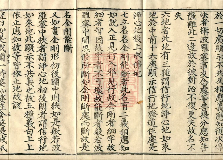 Diamond Prajnaparamita Sutra Commentary in three fascicles (01) (composed by Bodhisattva Wuzhuo) Page 8