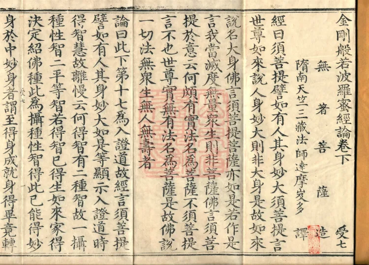 Treatise on the Diamond Prajñāpāramitā Sūtra in Three Volumes (03) (Composed by the Bodhisattva Wuzhuo) Page 2