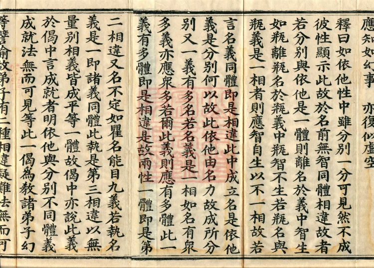Commentary on the Compendium of the Mahayana, 48 volumes Page 3
