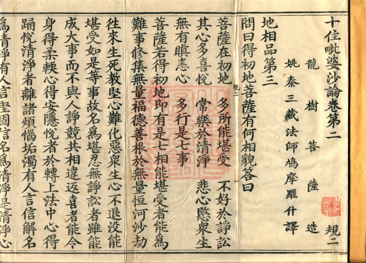 Treatise on the Ten Abodes Vibhāṣā, 15 volumes Page 2