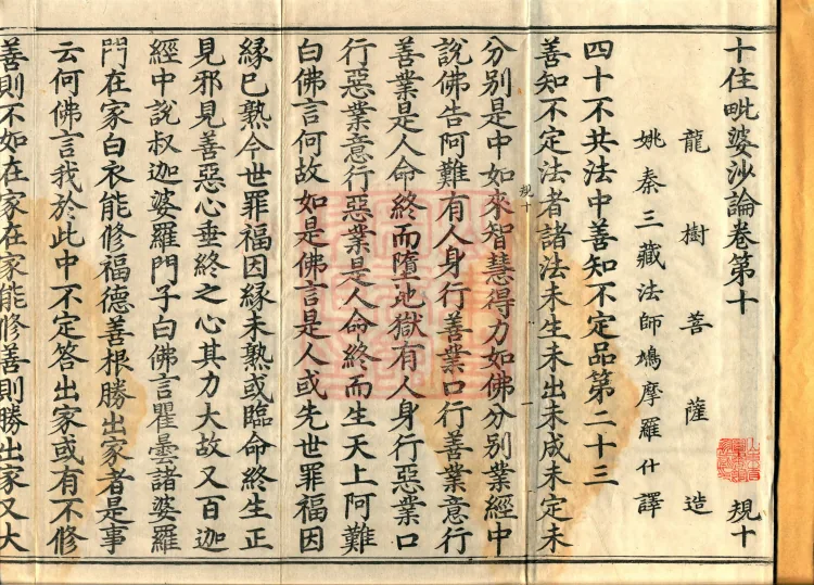 Treatise on the Ten Abodes Vibhāṣā, 15 volumes Page 2