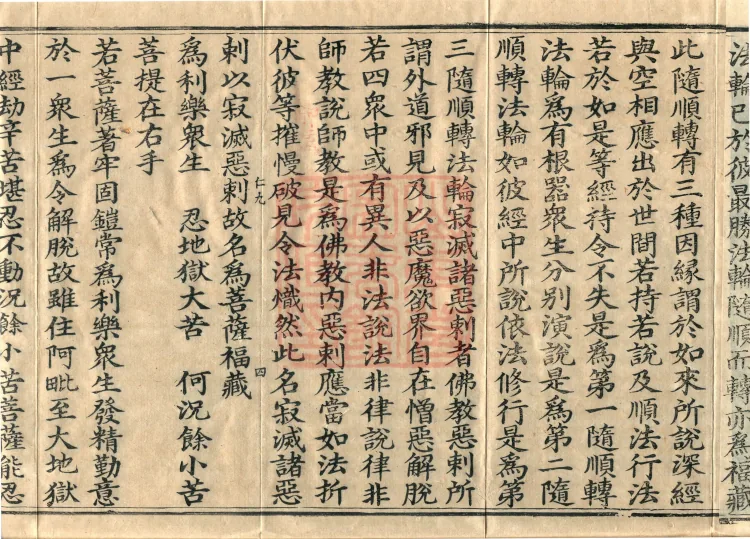 Treatise on the Accumulation of Bodhi, six fascicles Page 7