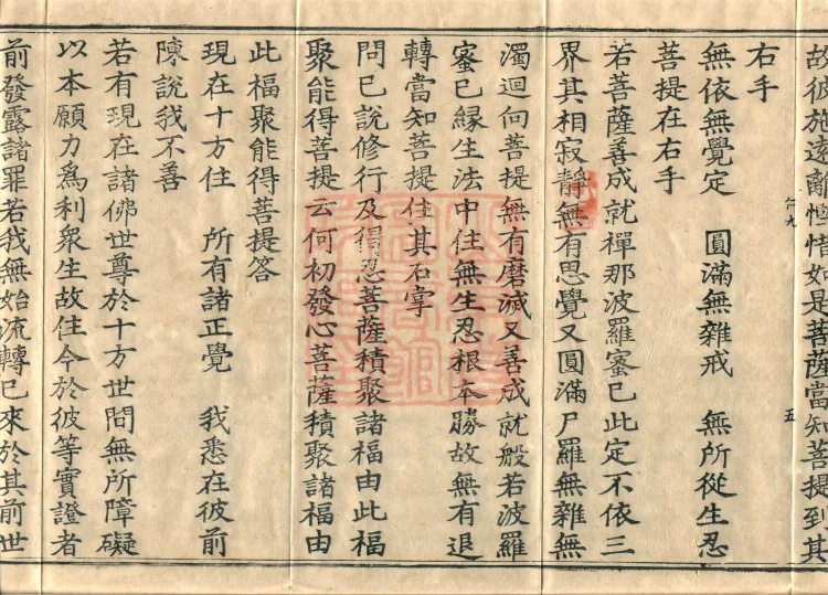 Treatise on the Accumulation of Bodhi, six fascicles Page 9