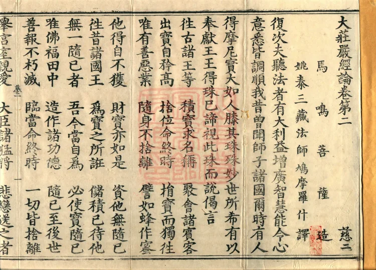 Treatise on the Great Adornment Sūtra, fifteen fascicles Page 2