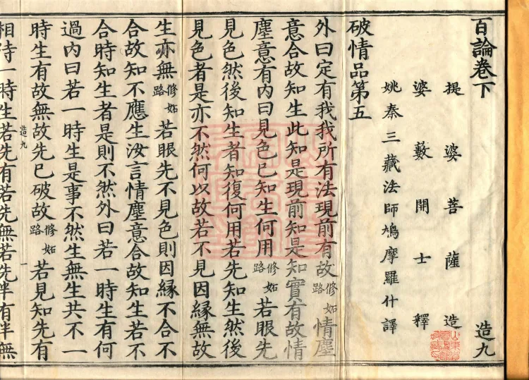 Hundred Treatise, two juan Page 2