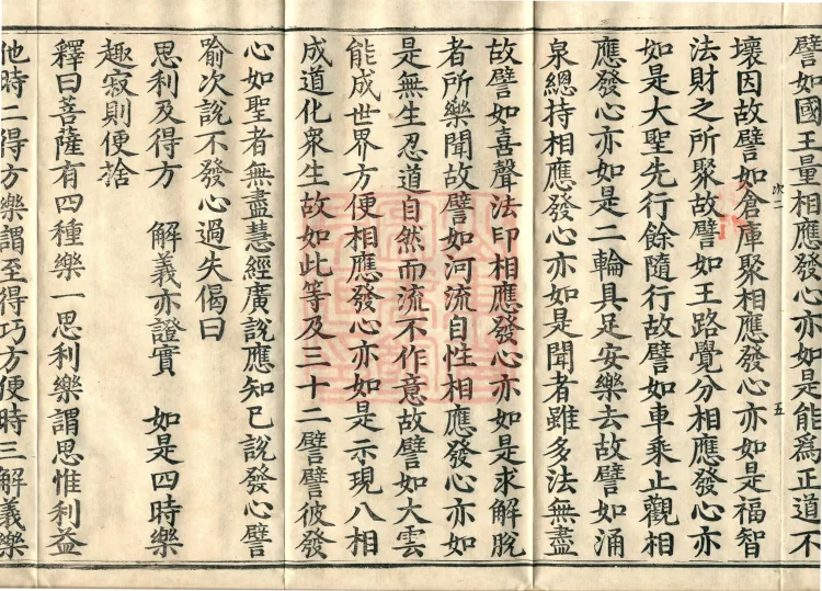 Mahayana Adornment Sutra Treatise, thirteen juan Page 9