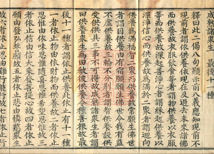 Mahayana Adornment Sutra Treatise, thirteen juan Page 3