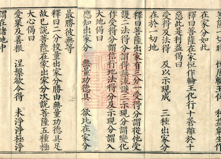 Mahayana Adornment Sutra Treatise, thirteen juan Page 3