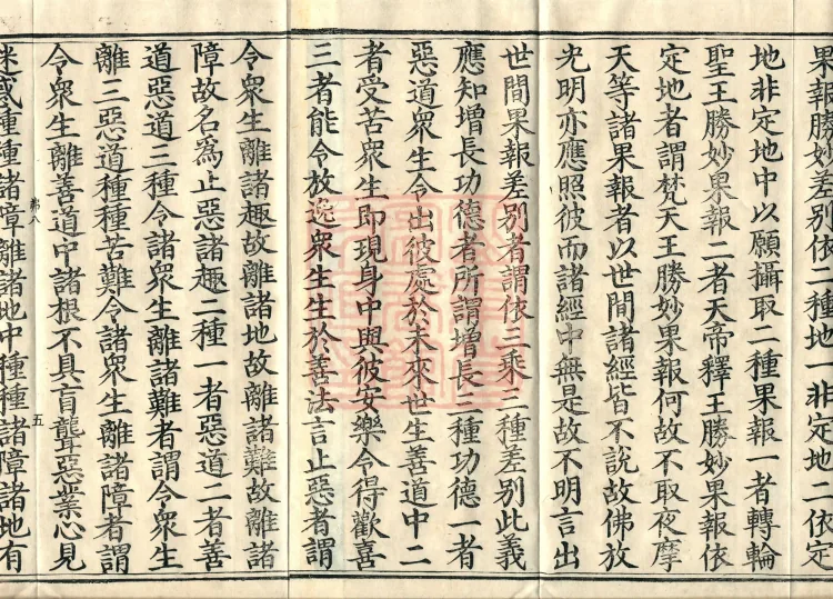 Sutra and Treatise of Questions Asked by the Excellent Contemplative Brahma, three juan Page 8