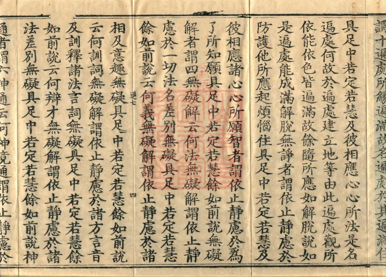 Mahayana Abhidharma Collection Treatise, seven volumes Page 7
