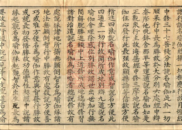 Commentary on the Yogācārabhūmi, one fascicle Page 9