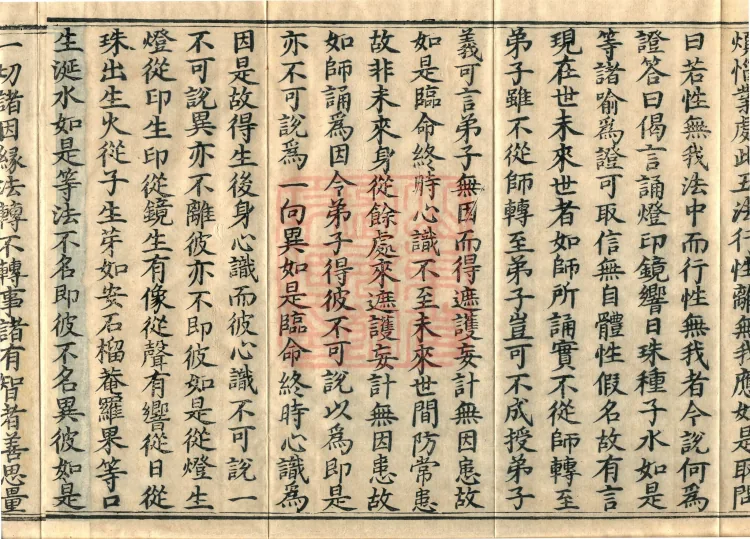 ①Treatise on the Twelve Links of Dependent Origination, one fascicle ②Yishuluoga Treatise, one fascicle ③Mahayana Treatise on the Exposition of the One Hundred Dharmas, one fascicle ④Treatise on the Transformation of Consciousness, one fascicle Page 6