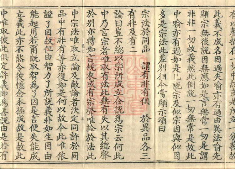 Treatise on the Gate to Correct Pramāṇa Principles, one fascicle Page 5