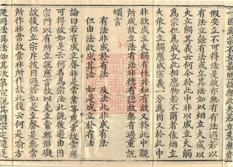 Treatise on the Gate to Correct Pramāṇa Principles, one fascicle Page 7