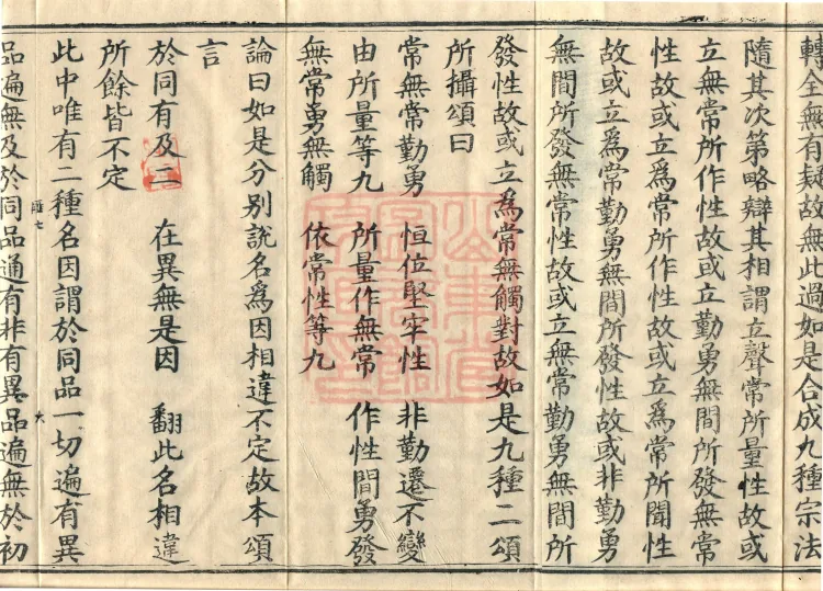 Treatise on the Gate to Correct Pramāṇa Principles, one fascicle Page 10