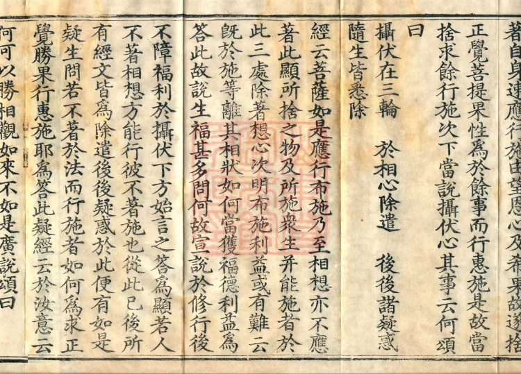 Commentary on the Vajra-cutting Prajnaparamita Sutra, two fascicles Page 6