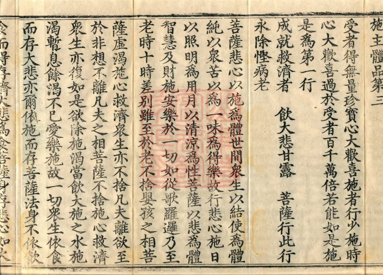 Sutra of the Jeweled Topknot: The Four Methods of Upobatishe — one fascicle Page 6