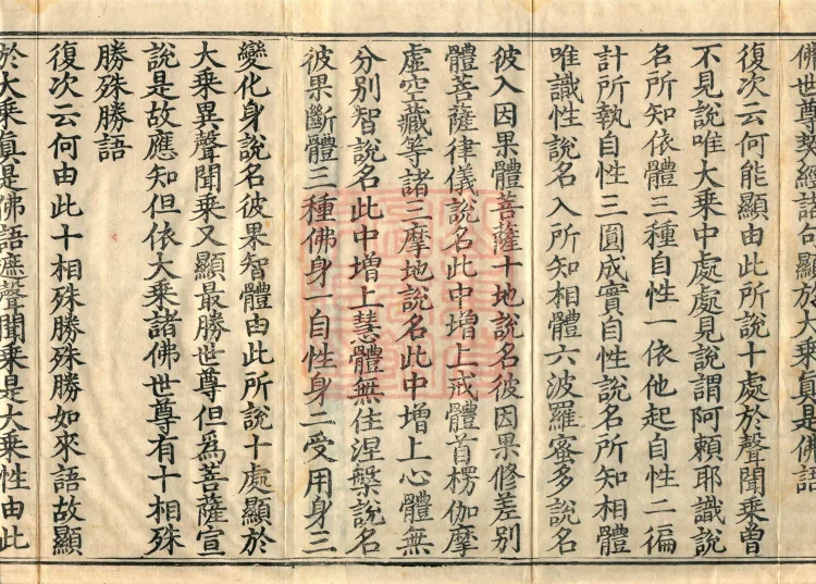 The Compendium of the Mahāyāna (three juan) Page 3