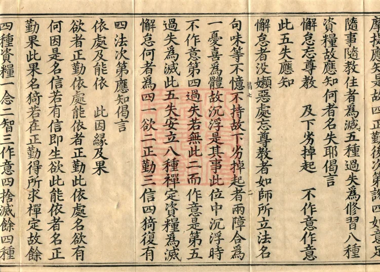 Treatise Distinguishing the Middle and the Extremes (two juan) Page 4
