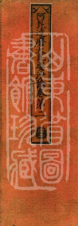 Abhidharma Mahāvibhāṣa (Two Hundred Volumes) Page 1