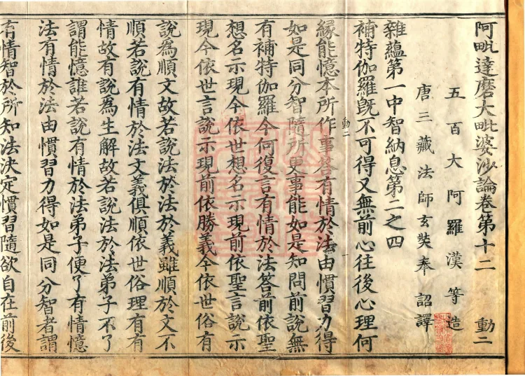 Abhidharma Mahāvibhāṣa (Two Hundred Volumes) Page 2