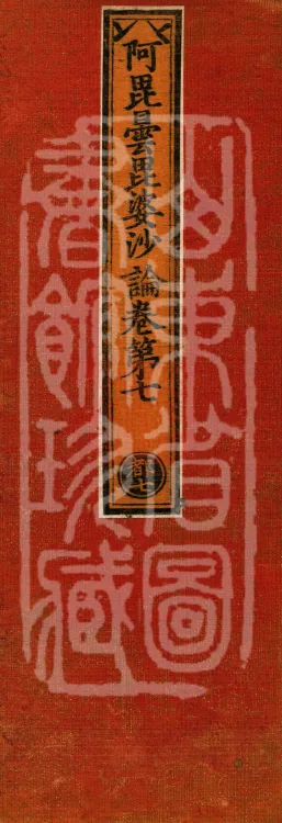 Abhidharma Vibhāṣa (Eighty-two Volumes) Page 1