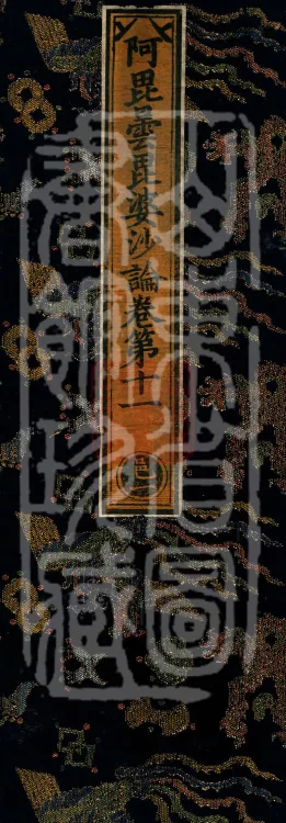 Abhidharma Vibhāṣa (Eighty-two Volumes) Page 1