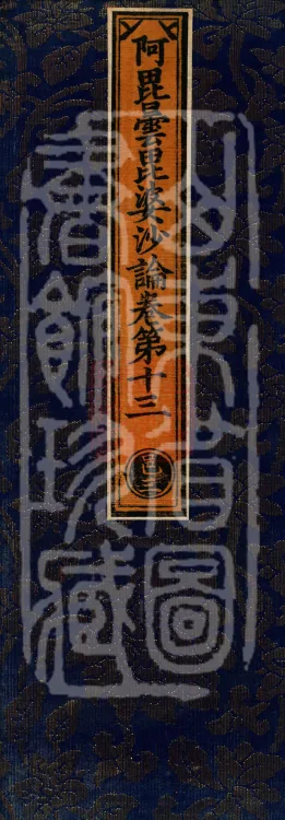 Abhidharma Vibhāṣa (Eighty-two Volumes) Page 1