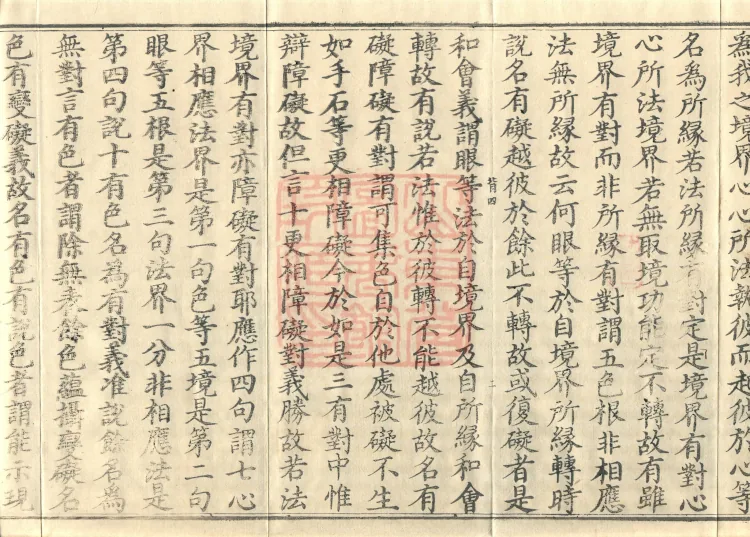 Abhidharma Shunzheng Treatise, 80 Fascicles Page 4