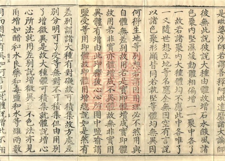 Abhidharma Shunzheng Treatise, 80 Fascicles Page 7