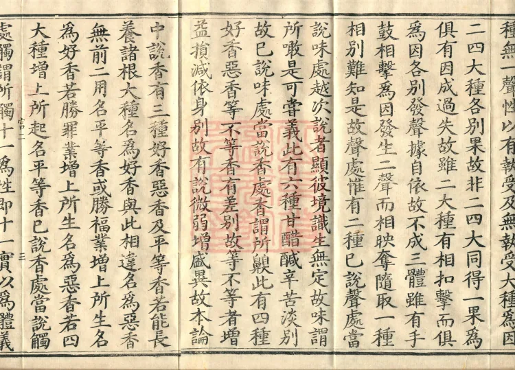 Abhidharma Cangxian Zong Treatise, 40 Fascicles Page 4