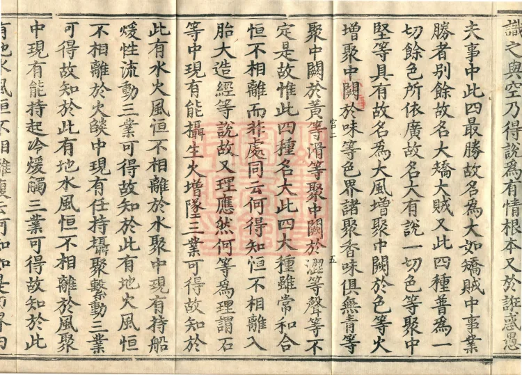 Abhidharma Cangxian Zong Treatise, 40 Fascicles Page 8