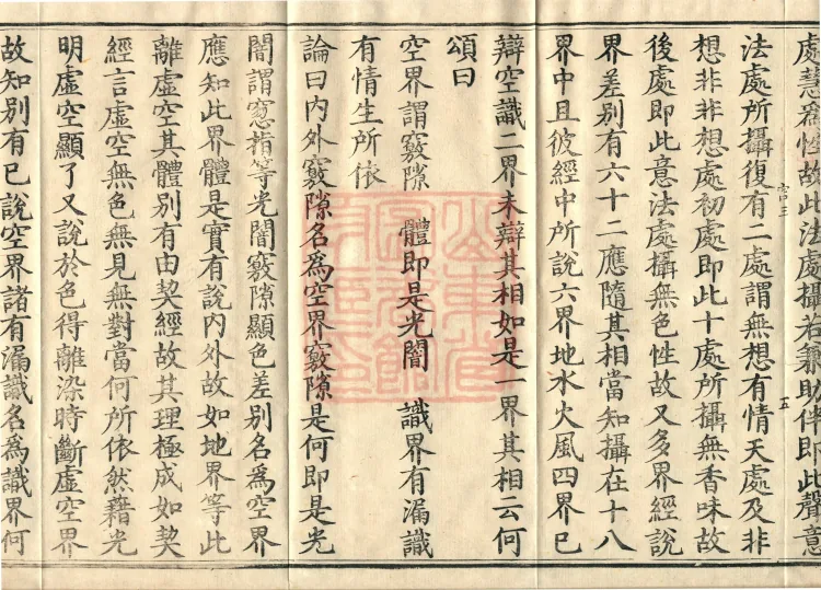 Abhidharma Cangxian Zong Treatise, 40 Fascicles Page 9