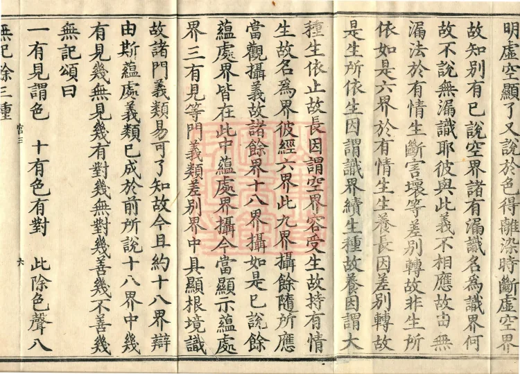 Abhidharma Cangxian Zong Treatise, 40 Fascicles Page 10