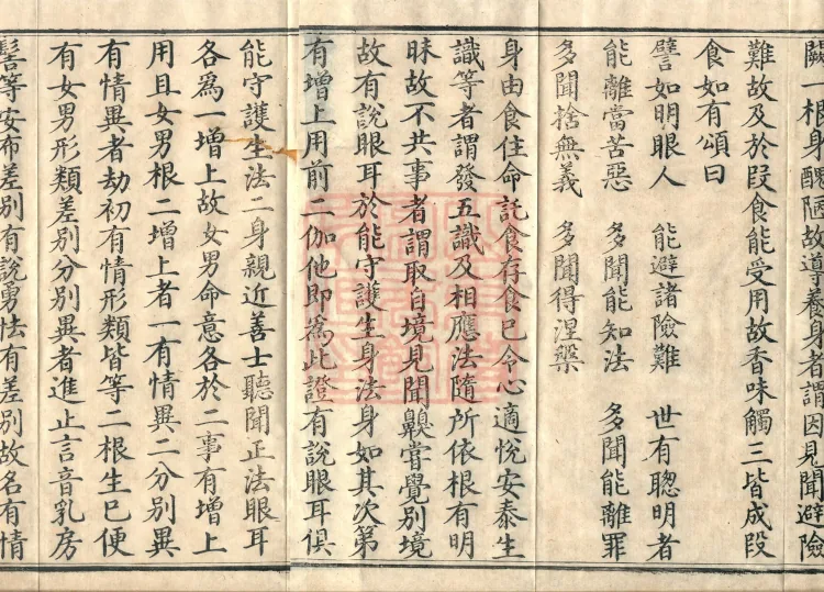 Abhidharma Cangxian Zong Treatise, 40 Fascicles Page 3