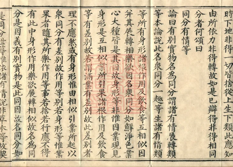 Abhidharma Cangxian Zong Treatise, 40 Fascicles Page 6