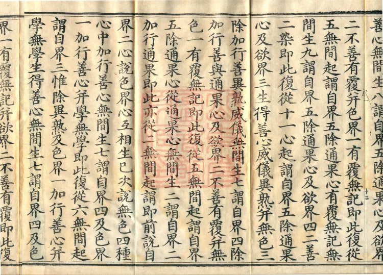 Abhidharma Cangxian Zong Treatise, 40 Fascicles Page 10
