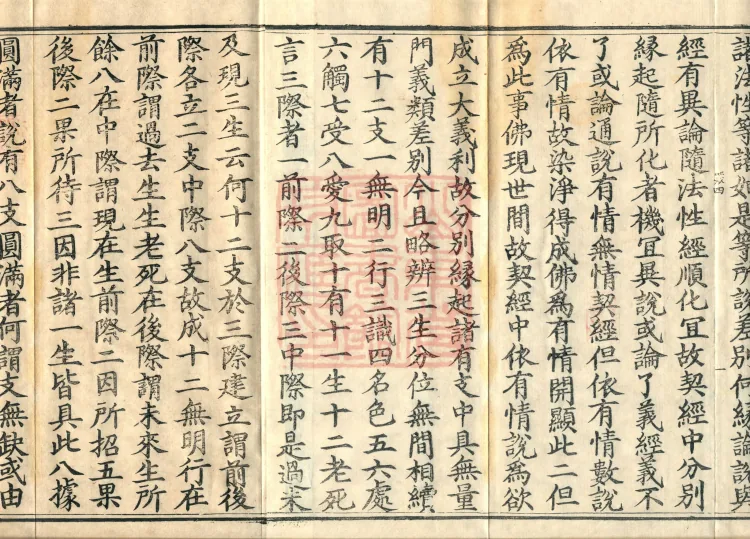 Abhidharma Cangxian Zong Treatise, 40 Fascicles Page 3