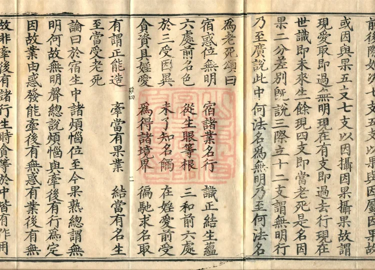 Abhidharma Cangxian Zong Treatise, 40 Fascicles Page 5