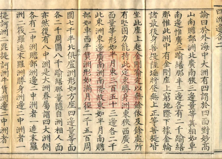 Abhidharma Cangxian Zong Treatise, 40 Fascicles Page 7